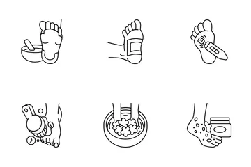 Foot Care Icon Pack