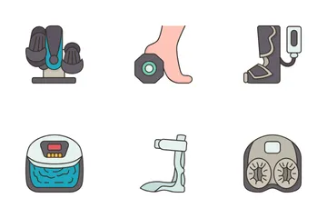 Foot Mobility Icon Pack