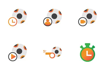 Football And Training Icon Pack