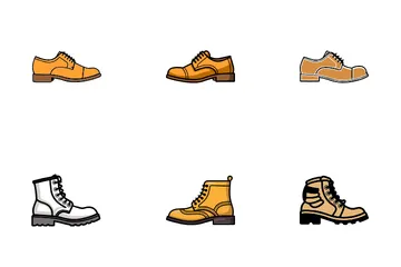 Footwear Shoes Icon Pack