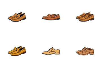 Footwear Shoes Icon Pack