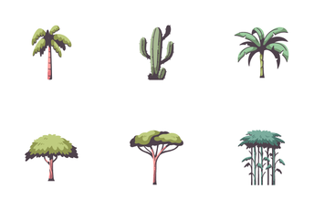 Forest Element Icon Pack