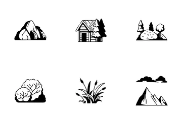 Forest Element Icon Pack