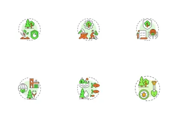 Forest Management Icon Pack