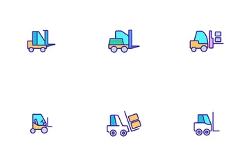 Forklift Icon Pack