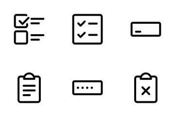 Form Fields Vol-1 Icon Pack