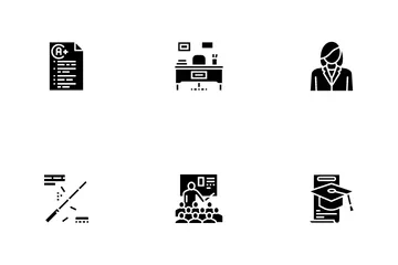 Formação de Professores Pacote de Ícones