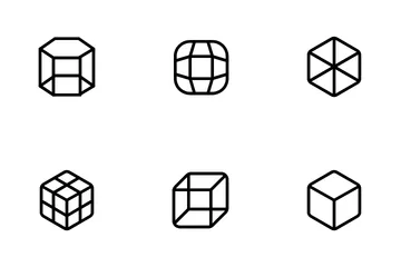 Formas Geométricas Paquete de Iconos