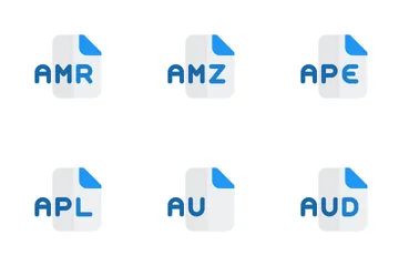 Format audio Icon Pack