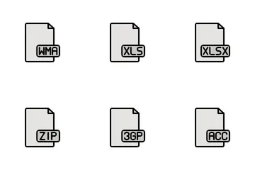 Format de fichier Pack d'Icônes