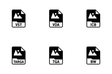 Format de fichier graphique raster Pack d'Icônes