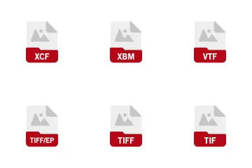 Format de fichier graphique raster Pack d'Icônes