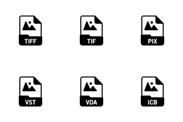 Format de fichier graphique raster Pack d'Icônes