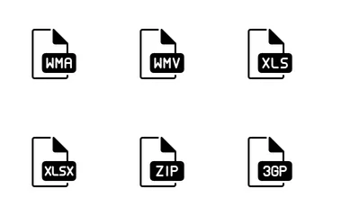 Formato de archivo Paquete de Iconos