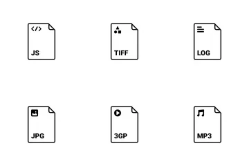 Formato de archivo Paquete de Iconos