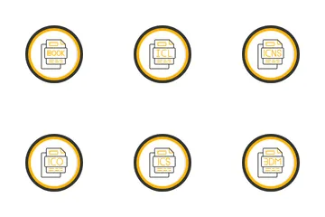 Formatos de arquivo Pacote de Ícones