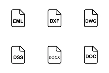 Formats de fichiers Pack d'Icônes