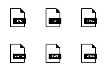 Formats de fichiers Pack d'Icônes