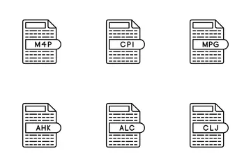 Formats de fichiers Pack d'Icônes