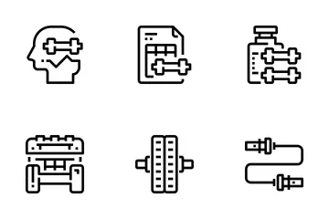 Forme physique et santé Pack d'Icônes
