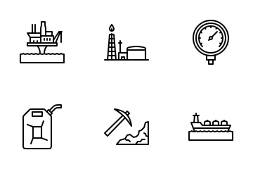 Fossil Fuel Icon Pack