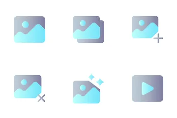 Foto y vídeo Icon Pack