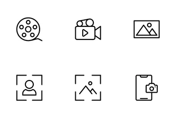 Telecamera Icon Pack