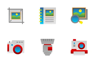 Fotografía Paquete de Iconos