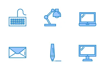 Fournisseurs de bureaux Icon Pack