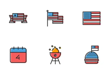 Fourth Of July Icon Pack