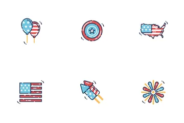 FOURTH OF JULY Icon Pack