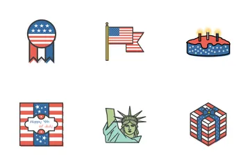 Fourth Of July Icon Pack