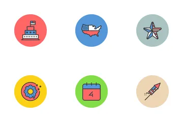 Fourth Of July Icon Pack