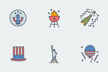 Fourth Of July Icon Pack