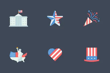 Fourth Of July Icon Pack