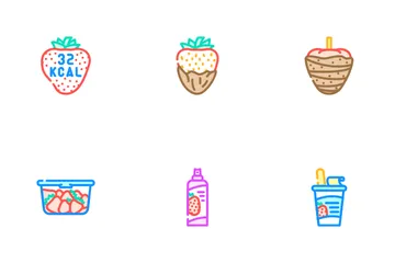 Frutta Fragola Icon Pack