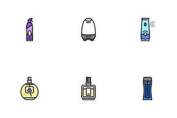 Fragrance Bottle Perfume Cosmetic Icon Pack