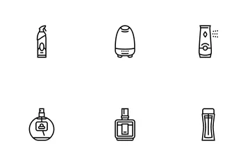 Fragrance Bottle Perfume Cosmetic Icon Pack