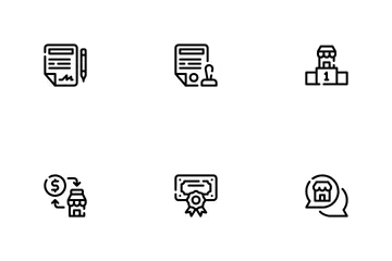 Franchising Icon Pack