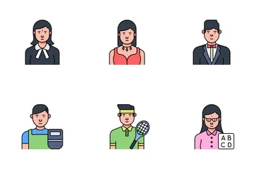 Free 인도 아바타 아이콘 팩