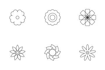 Free Abstract Flower Icon Pack
