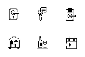 Free Accommodation Icon Pack