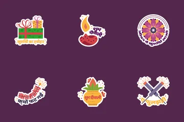 Free Adesivi Diwali Icon Pack