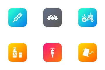 Free Agriculture et élevage Icon Pack