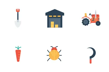 Free Agriculture et élevage Pack d'Icônes