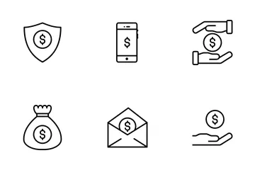 Free American Dollar Icon Pack