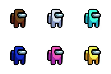Free Among Us Icon Pack