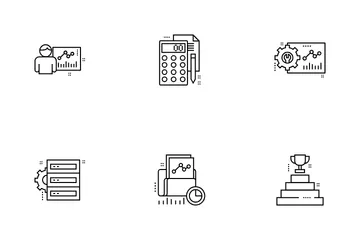 Free Analyses statistiques Pack d'Icônes