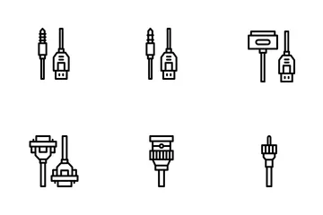 Free Anschlüsse Symbolpack