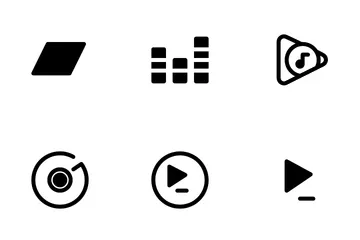 Free Aplicación de música Paquete de Iconos